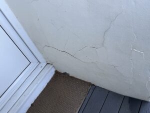 cracks in plasterwork inside house
